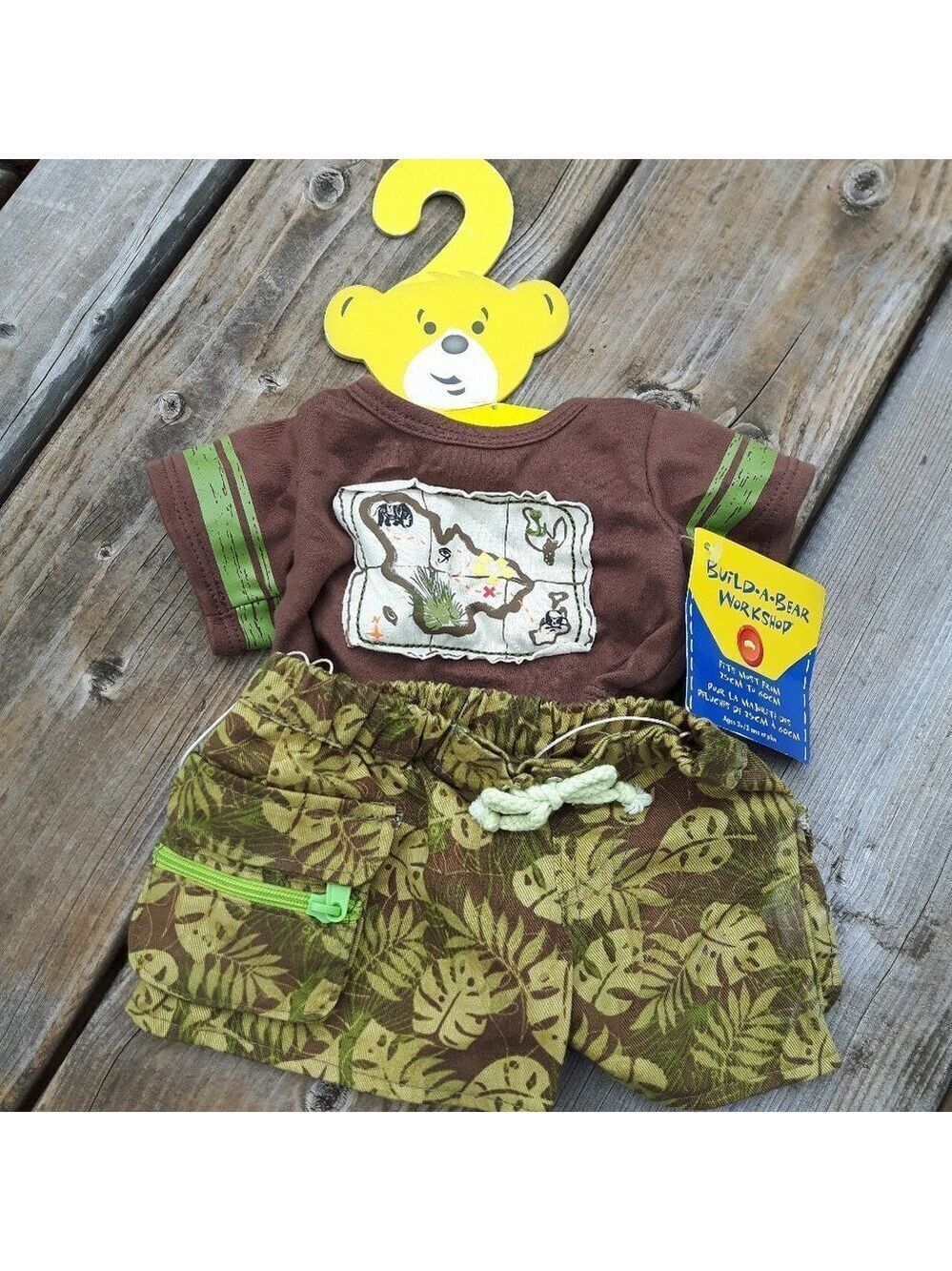 Build a Bear Work Shop Adventurer Outfit